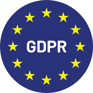Logo of the GDPR compliance Badge of the GDPR